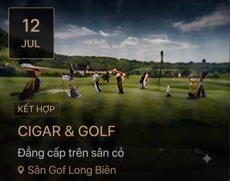 CIGAR & GOLF