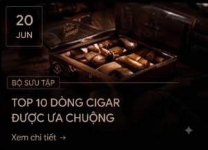 Top 10 dòng cigar được ưa chuộng