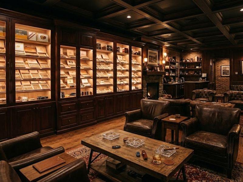 Phòng thưởng thức Cigar – Không gian của hương vị, tri thức và phong cách