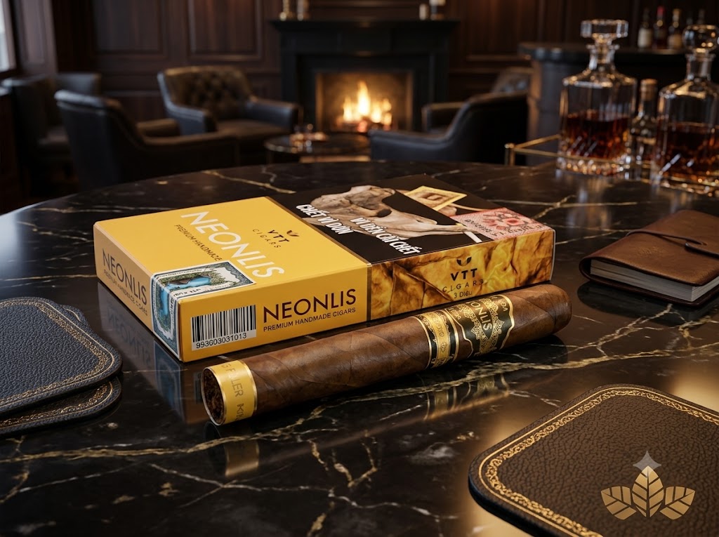 Cigar La Vida Metal  Neonlis (Hộp giấy 3 điếu)